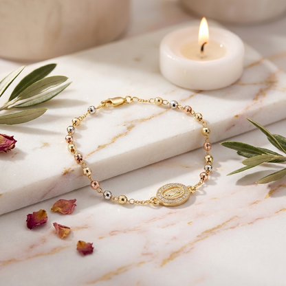 Pulsera Rosario · Acabado  Premium
